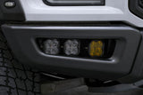 17-20 Ford Raptor Diode Dynamics DD6366 SS3 LED Fog Light Kit - Yellow Pro