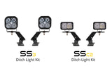 19-23 Ford Ranger Diode Dynamics DD6585 Pro SS3 LED Ditch Light Kit - White Combo