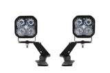19-23 Ford Ranger Diode Dynamics DD6585 Pro SS3 LED Ditch Light Kit - White Combo