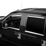 Putco 15-20 Ford F-150 - (Set of 4) Element Chrome Window Visors