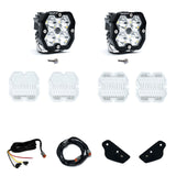 21-26 Ford Bronco / 22-24 Bronco Raptor Baja Designs 440087UP Squadron 2.0 Sport A-Pillar Light Kit - Clear