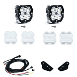 21-26 Ford Bronco / 22-24 Bronco Raptor Baja Designs 440088UP Squadron Sport 2.0 A-Pillar Light Kit -Clear