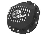 97-14 Ford F-150 / 11-14 Mustang GT 5.0L aFe 46-71410B 90-14 Ford F-150 Rear Differential Cover - Black Finish Machined Fins