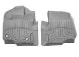 15-24 Ford F-150 SuperCrew, SuperCab WeatherTech 466971 Dual Floor Posts Front FloorLiner -Grey