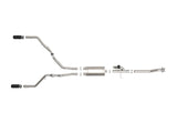 21-26 Ford F-150 Tremor 3.5L V6 / 5.0L V8 aFe 49-33160-B Gemini XV 3 IN 304 Stainless Steel Cat-Back Exhaust System w/ Dual Black Tip