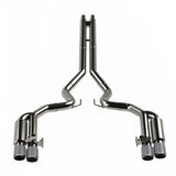 18-24 Ford Mustang GT 5.0L Kooks Headers 11514520 3in. Active Valved Shotgun Cat-Back Exhaust w/ Carbon Tips