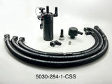 22-26 Ford Bronco Raptor UPR 5030-284-1-CSS Plug N Play Dual Valve Oil Catch Can w/ Clean Side Separator