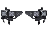 21-23 Ford F-150 / Raptor Diode Dynamics DD7310 SS3 LED Fog Pocket Kit - White Sport