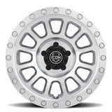 21-23 Ford Bronco ICON 8017858347SM Alloy Hulse 17 X 8.5 / 6 X 5.5 / 0mm Offset 4.75in BS Silver Machined