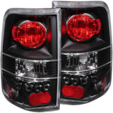 04-08 Ford F-150 ANZO 211060 Taillights Black