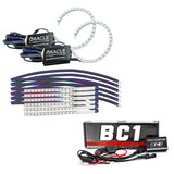 18-22 Ford Mustang Oracle 1348-335 DRL Upgrade w/ Halo Kit - ColorSHIFT® - w/ BC1 Controller