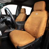 21-25 Ford F-150 Covercraft SSC3489CABN Carhartt SeatSaver Custom Seat Covers - Brown: 1st Row