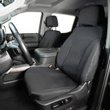 21-25 Ford F-150 Covercraft SS3488WFBK Endura Waterproof SeatSaver Custom Seat Covers - Black: 1st Row