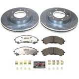 21-23 Ford Bronco / 19-23 Ford Ranger PowerStop K8413-36 Z36 Truck & Tow Front Brake Kit