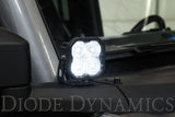 21-25 Ford Bronco Diode Dynamics DD7184 SS3 LED Ditch Light Kit - White Combo