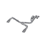 21-23 Ford Bronco Sport 1.5L / 2.0L EcoBoost MBRP S5207409 2.5in Dual Rear Exit Resonator Back Exhaust Kit T409 Stainless Steel