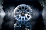 21-23 Ford Bronco ICON 8017858347SM Alloy Hulse 17 X 8.5 / 6 X 5.5 / 0mm Offset 4.75in BS Silver Machined