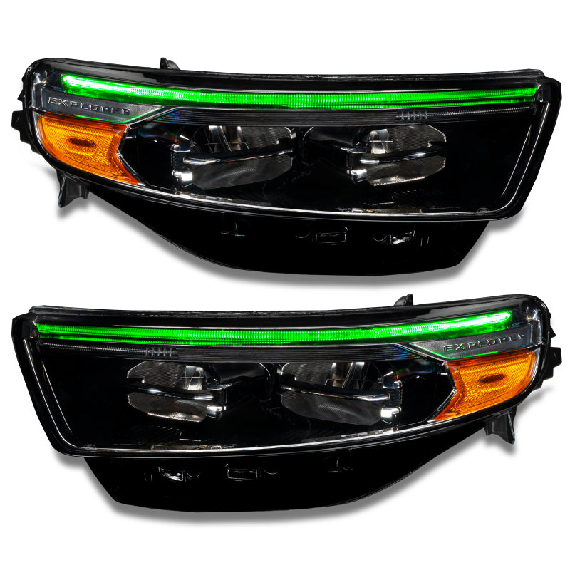 20-24 Ford Explorer Oracle 1472-333 RGB Headlight DRL Upgrade Kit