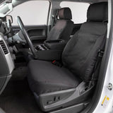 20-23 Ford Explorer Covercraft SS2549PCCH Polycotton SeatSaver Custom Front Row Seat Covers - Charcoal
