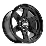 21-23 Ford Bronco / 2024 Ford Ranger Raptor COBB 8RW610-BK Adventure Series TR-01 17x8.5 ET-1, 6x139.7, Satin Black