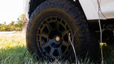 21-24 Ford Bronco ICON 3217858347SB Compass 17x8.5 6x5.5 0mm Offset 4.75in BS Satin Black Wheel