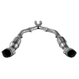 05-10 Ford Mustang GT 4.6L 3V Kooks 11313220 3" x 3" Catted X-Pipe - Requires Kooks Headers