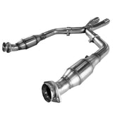 05-10 Ford Mustang GT 4.6L 3V Kooks 11313220 3" x 3" Catted X-Pipe - Requires Kooks Headers