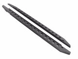 19-25 Ford Ranger Crew Cab 4DR Go Rhino 69036880ST RB20 Slim Running Boards Kit (w/Brackets) - Bedliner Coating