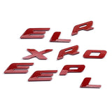 20-26 Ford Explorer UPR AMP-83680-001 Lower Door Replacement Letters Red