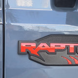 22-26 Ford Bronco Raptor UPR 85121-001 ABS Emblem Tailgate Inserts Letters with Claws (fits ) AMP