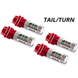 18-20 Ford F-150 Diode Dynamics DD0056Q Rear Turn/Tail Light LED Bulb HP48 LED - Red Set of 4
