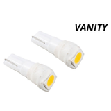 10-14 Ford Raptor Diode Dynamics DD0121P 74 SMD1 Vanity Light LEDs Warm White (Pair)