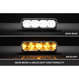 19-21 Ford Ranger Diode Dynamics DD8628 SS6 Driving Light Kit Max LED Kit Yellow SAE Fog/Wide