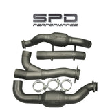 11-14 Ford F-150 V6 3.5L Ecoboost SPD Performance DP35F1114-HFC Catted Downpipe