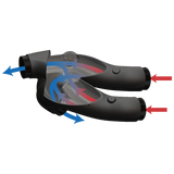 15-25 Ford F150 3.5L / 17-25 Raptor 3.5L / 18-24 Ford Expedition 3.5L / 18-24 Navigator Injen PF9032RB Midnight Black Power-Flow Air Intake System