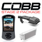 17-20 Ford F-150 Raptor / Limited Ecoboost 3.5L V6 COBB Tuning FOR0050S20SL-RED Stage 2 Redline Carbon Fiber Power Package (factory location intercooler) - Silver