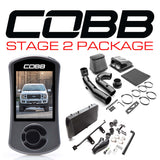 18-20 Ford F-150 EcoBoost V6 2.7L COBB FOR0080020BK-RED Stage 2 Redline CF Power Package Black