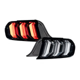15-23 Ford Mustang Form Lighting FL0007 LED Tail Lights Smoke (Pair)