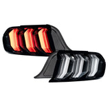 15-23 Ford Mustang Form Lighting FL0008 LED Tail Lights Red (Pair)