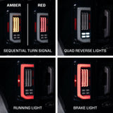 21-25 Ford Bronco Form Lighting FL0085 LED Tail Lights Red (Pair)