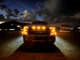 21-23 Ford F150 / 21-23 Ford Raptor AlphaRex 880138 NOVA-Series LED Projector Headlights Plank Style Alpha Black w/ Activ Light/Seq Signal