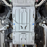 24-26 Ford Ranger Raptor Rival 2333.1886.4.6 Aluminum Transmission And Cat Converter Skid Plate