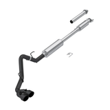 15-20 Ford F-150 MBRP S5281BLK 3-Inch Cat-Back Street Profile Dual Single Side Exit Exhaust