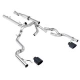 21-26 Ford F-150 SuperCrew 5.0 V8 5.5ft Bed Race Part-Resonated Cat-Back with Dual Outlet