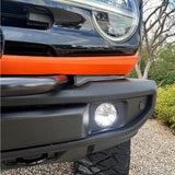 21-25 Ford Bronco Nacho Offroad Technology V3BC1 Quatro Fog Brackets for Gen 6 Plastic Bumper Models