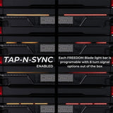 19-23 Ford Ranger Putco 760048-07 48In Direct Fit Blade Kit Tailgate Bars Equipped w Factory LED Taillamps