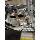 21-26 Ford Raptor 3.5L and Raptor R 5.2L SPD Performance FHXFR21VPA Valved HX Series Pre-Axle Dump Exhaust