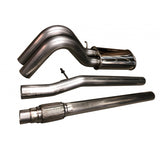 19-24 Ford Ranger I4 2.3L SPD Performance CB23R1920-ADF 304 Stainless Offroad Axle Dump Dual Exit Cat-Back Exhaust Kit