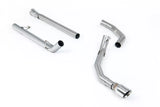 21-26 Ford F-150 SuperCrew 3.5 V6 Ecoboost 5.5ft Bed (Non Tremor Models) Milltek Sport Non-Resonated Cat-Back with Single Outlet