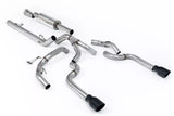 21-26 Ford F-150 SuperCrew 3.5 V6 Ecoboost 5.5ft (Non Tremor Models) Bed Milltek Sport Road+ Resonated Cat-Back with Dual Outlet